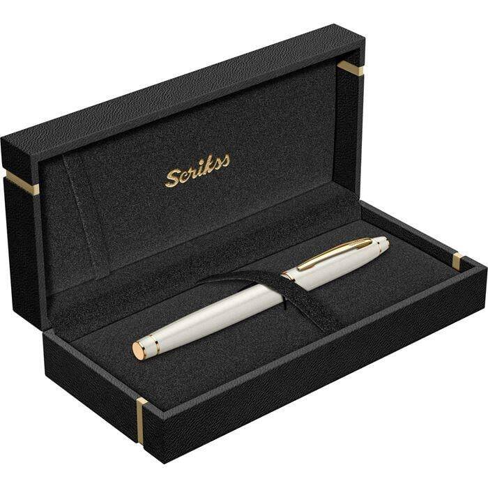 Scrikss 35 Fountain Pen White with Luxury Box