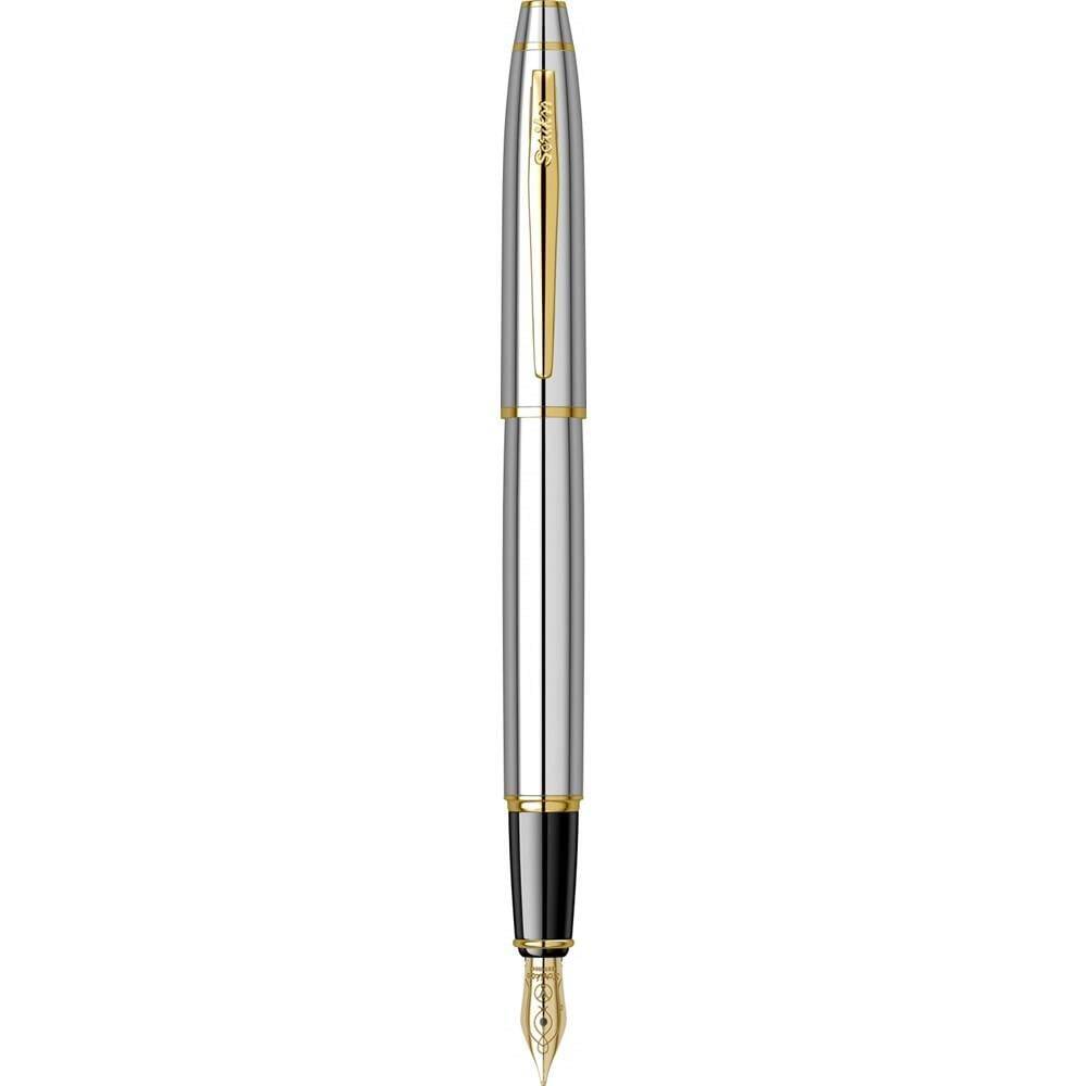 Scrikss 35 Fountain Pen Gold Chrome