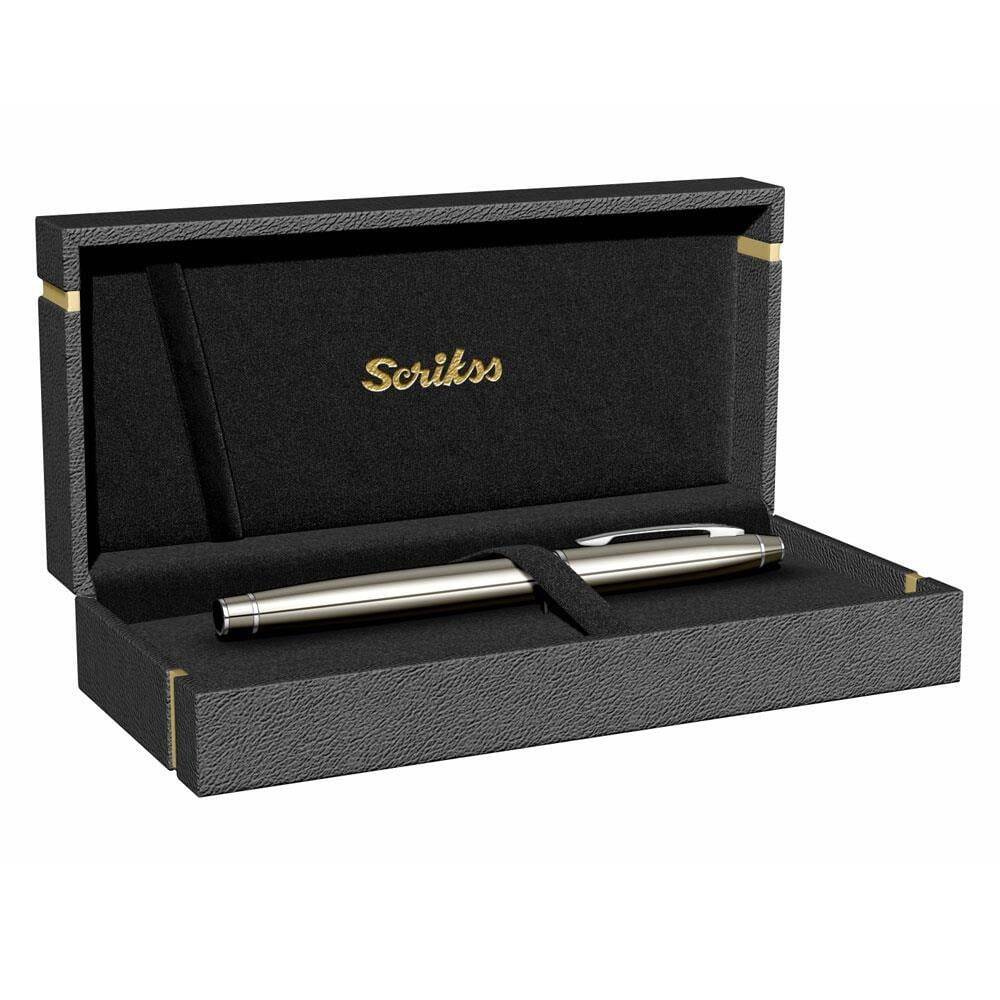 Scrikss 35 Fountain Pen Titanium Luxury Box