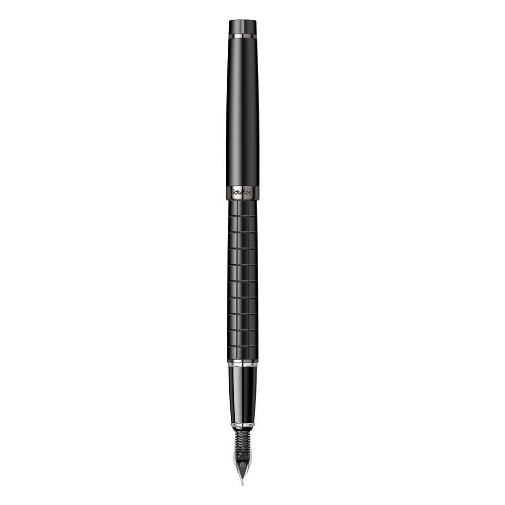 Scrikss 38 Fountain Pen Matte Black M Nib