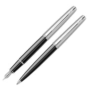 Scrikss 78 Fountain Pen - Ballpoint Pen Set Black
