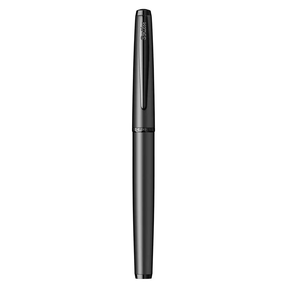 Scrikss 78MB Fountain Pen Matte Black Crystal Box