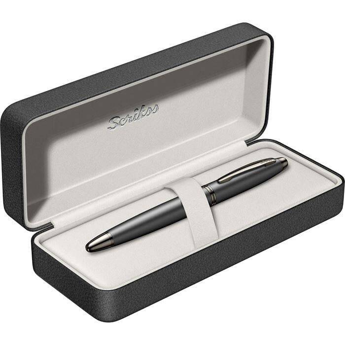 Scrikss 88 Rollerball Pen Matte Black Luxury Box