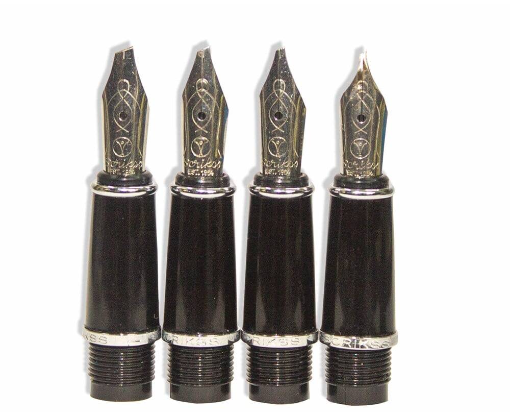 Scrikss Dolma Kalem Seti Lacivert 0,5 mm - 1 mm - 1,5 mm - 2 mm ( Hat İçin Özel Kesilmiş Uçlar)