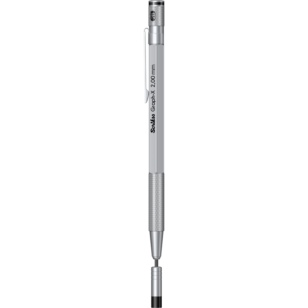Scrikss Graph-x Metal Versatile 2.00 MM Silver Gray