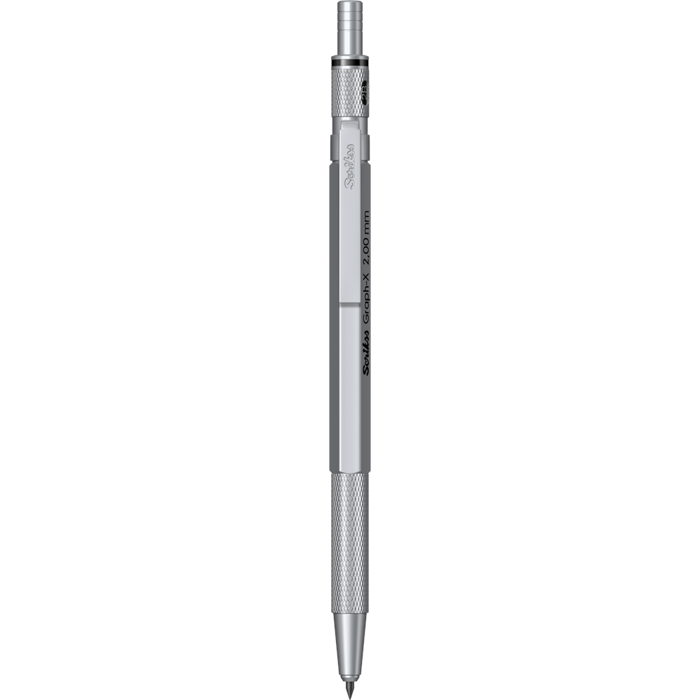 Scrikss Graph-x Metal Versatil 2.00 MM Gümüş Gri
