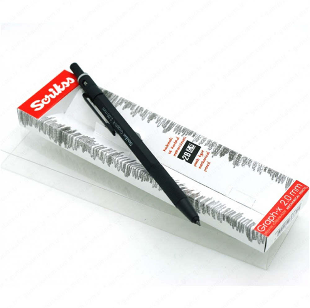 Scrikss Graph-x Metal Versatil 2.00 MM Siyah