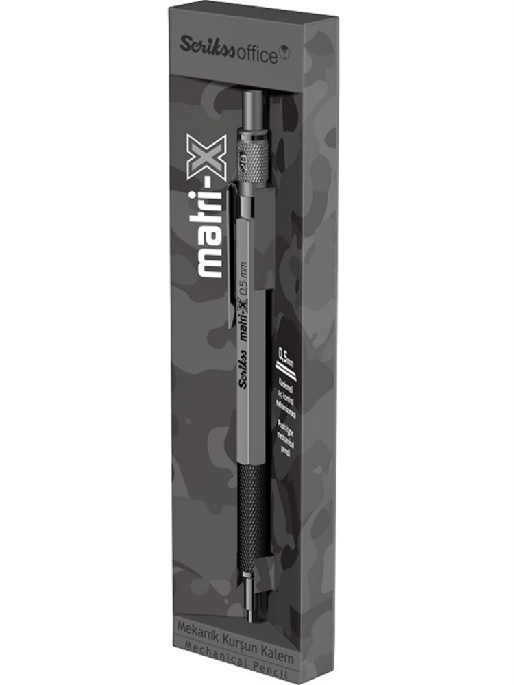Scrikss Matri-x Metal Versatile 0.5 MM Satin Gray