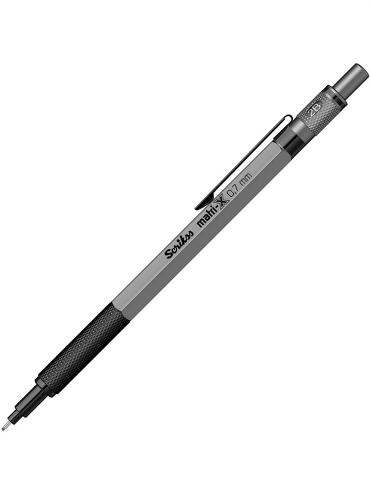 Scrikss Grap-x Metal Versatil 0.7 mm Saten Gri