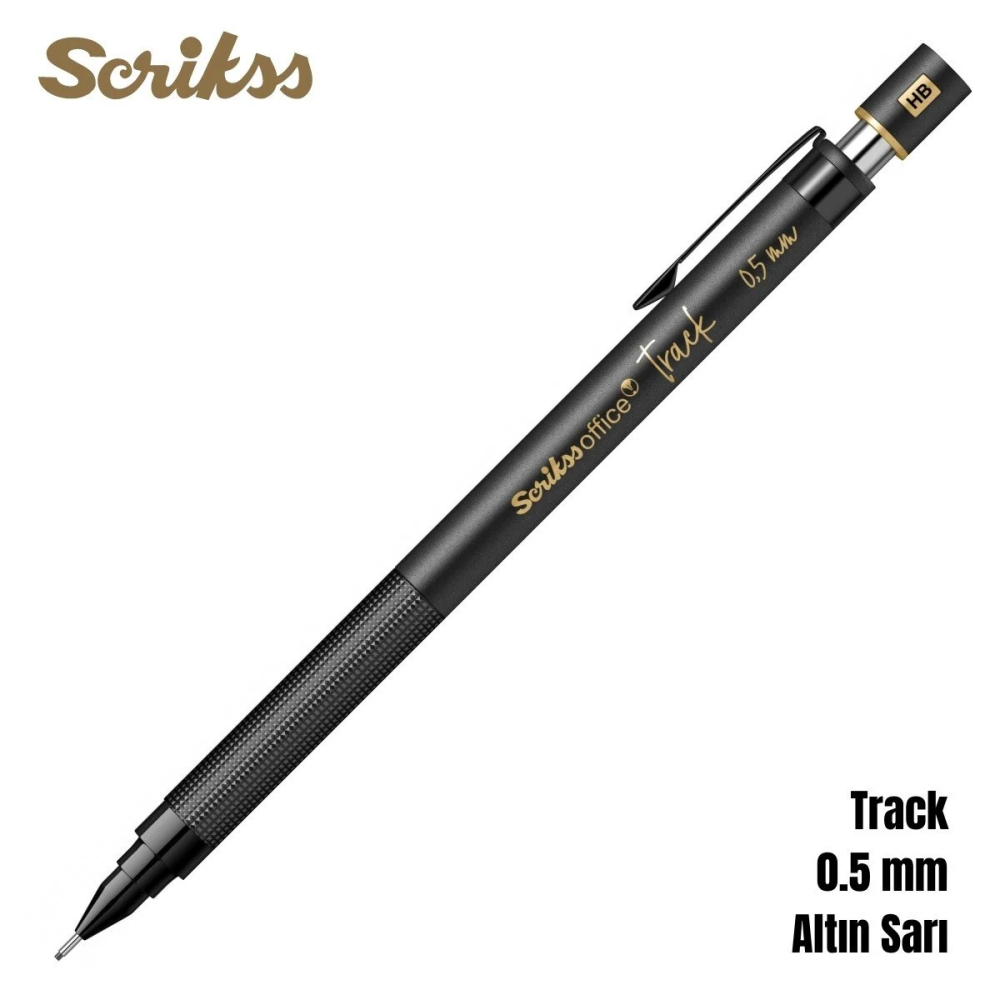 Scrikss Track Versatil Kalem 0.5 mm Altın Sarı