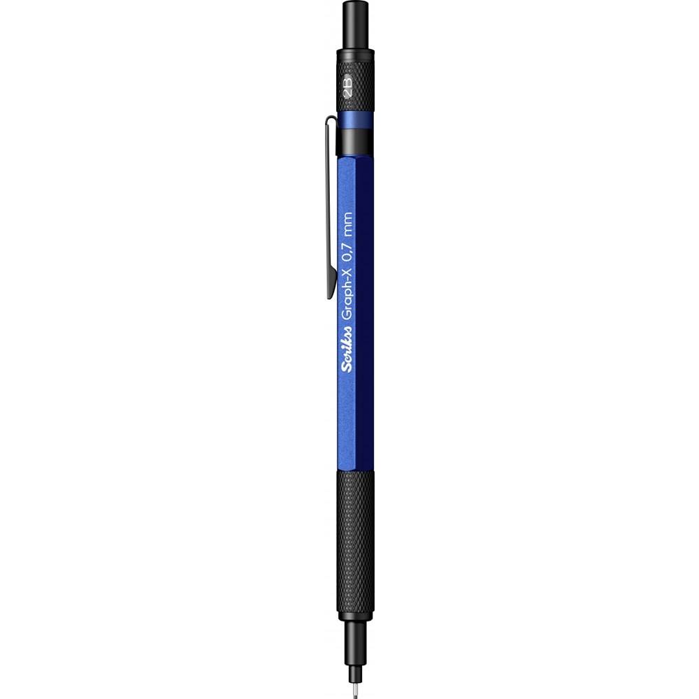 Scrikss Versatil Kalem Graph-X 0.7 mm Mavi