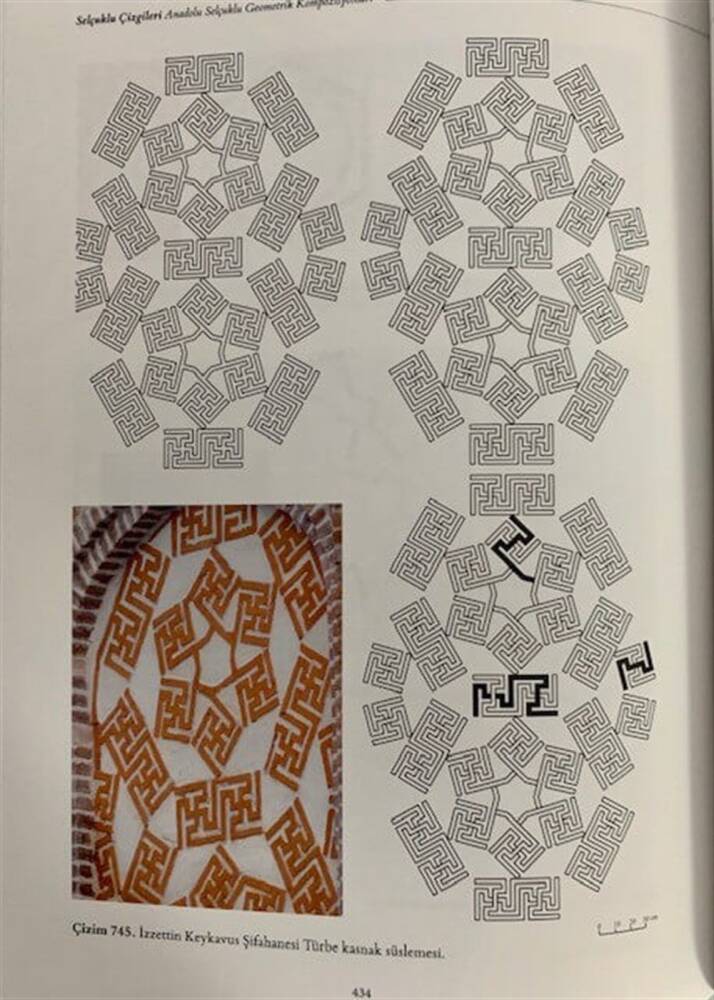 Selçuklu Çizgileri Anadolu Selçuklu Geometrik Kompozisyonları