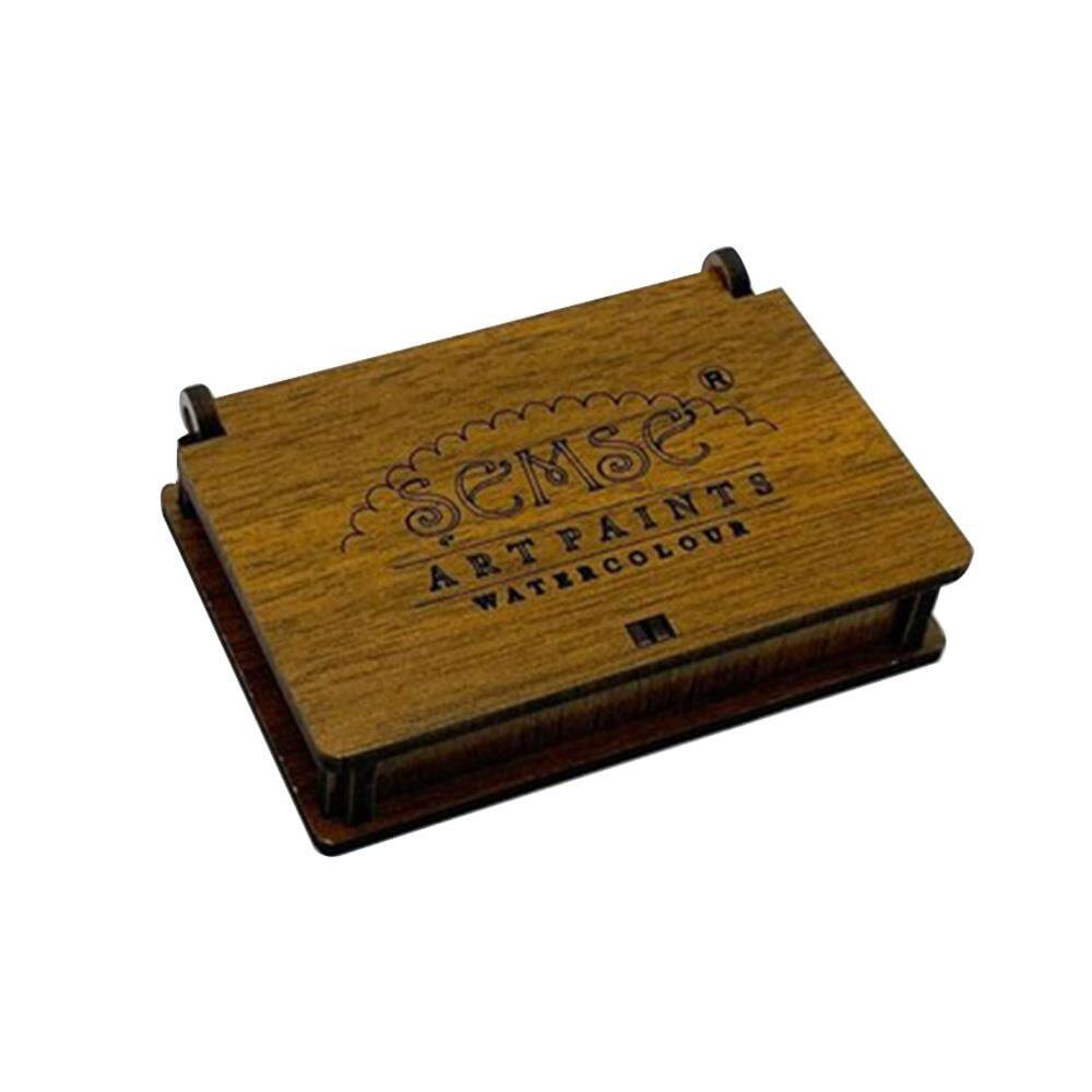 Şemse Art Boş Ahşap Kutu 8 x Yarım Tablet