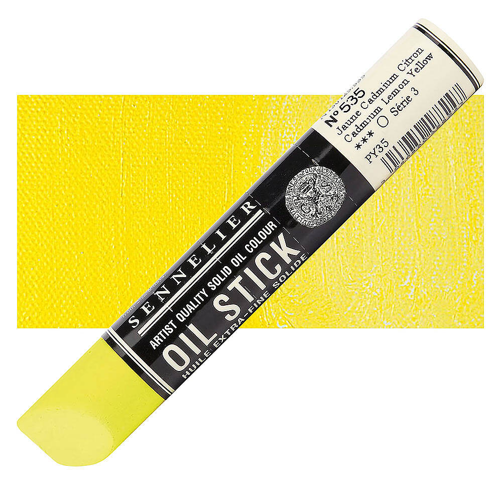 Sennelier Oil Bar Cadmium Lemon Yellow 38 ml 535