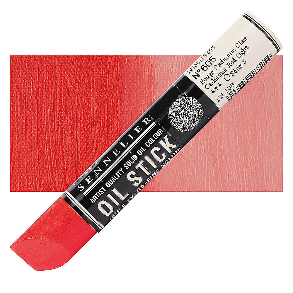 Sennelier Oil Bar Cadmium Red Light 38 ml 605