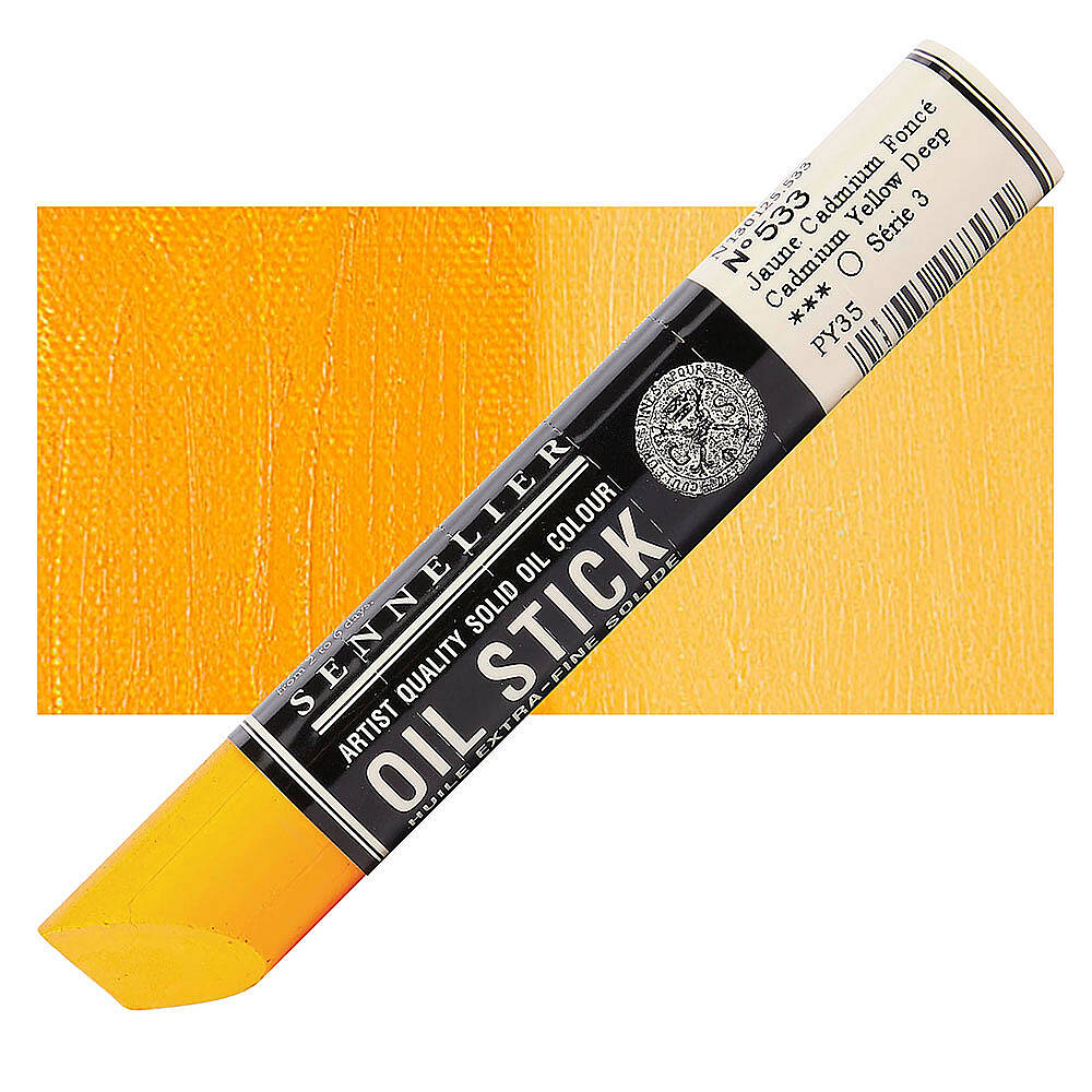 Sennelier Oil Bar Cadmium Yellow Deep 38 ml 533