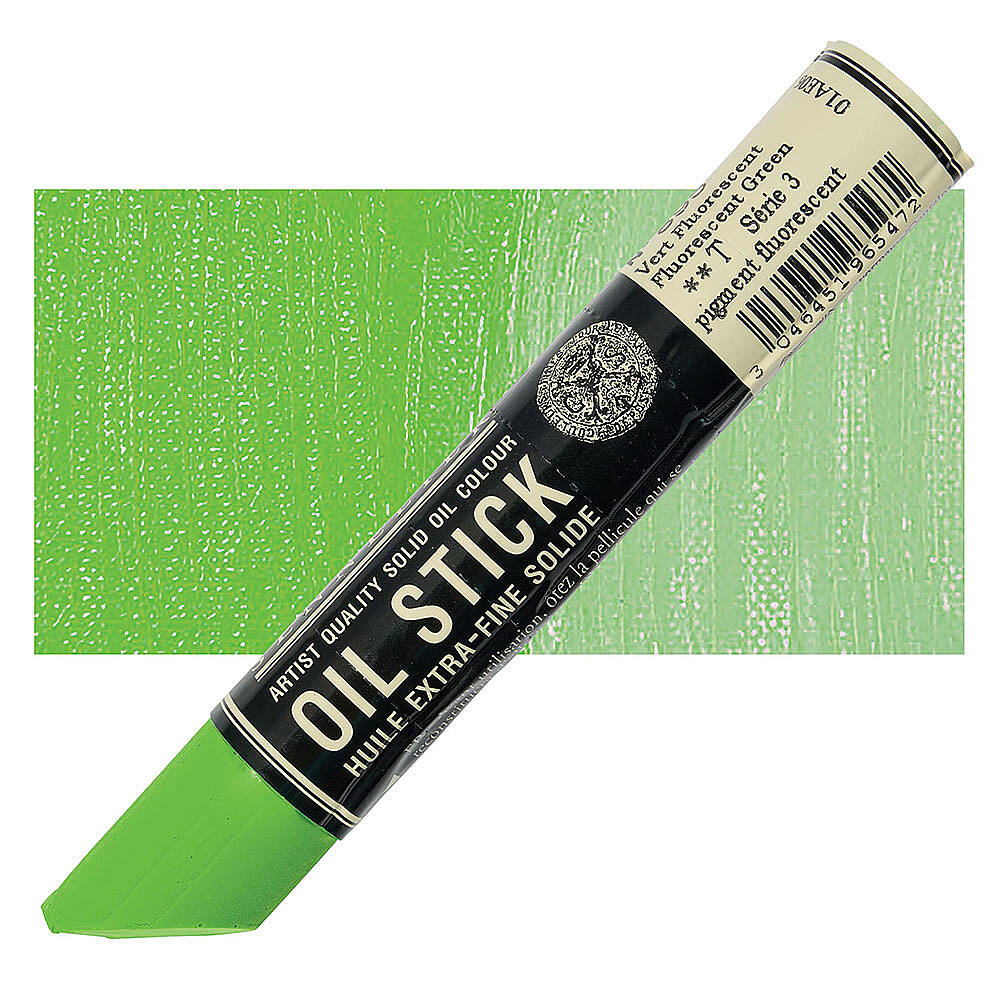 Sennelier Oil Bar Fluorescent Green 38 ml 895