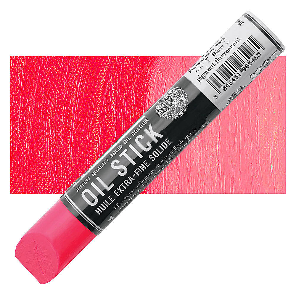 Sennelier Oil Bar Fluorescent Pink 38 ml 654