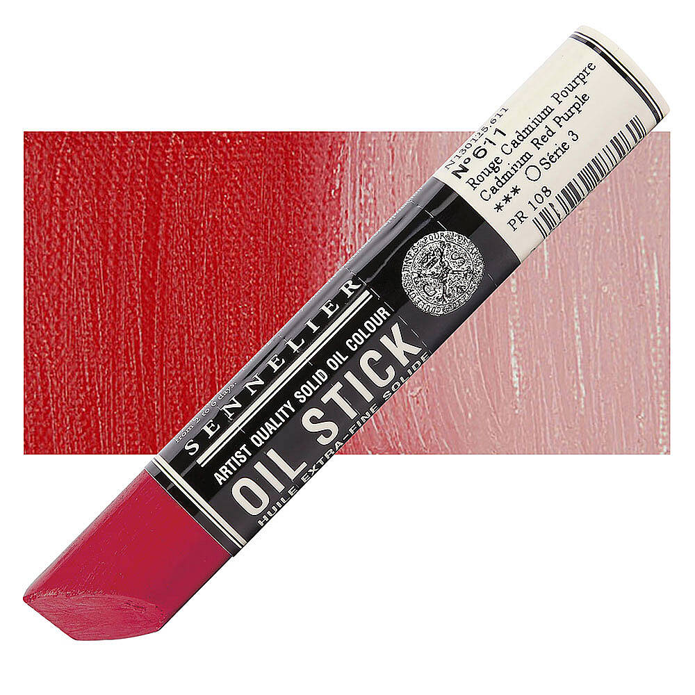 Sennelier Oil Bar Purple Cadmium Red 38 ml 611