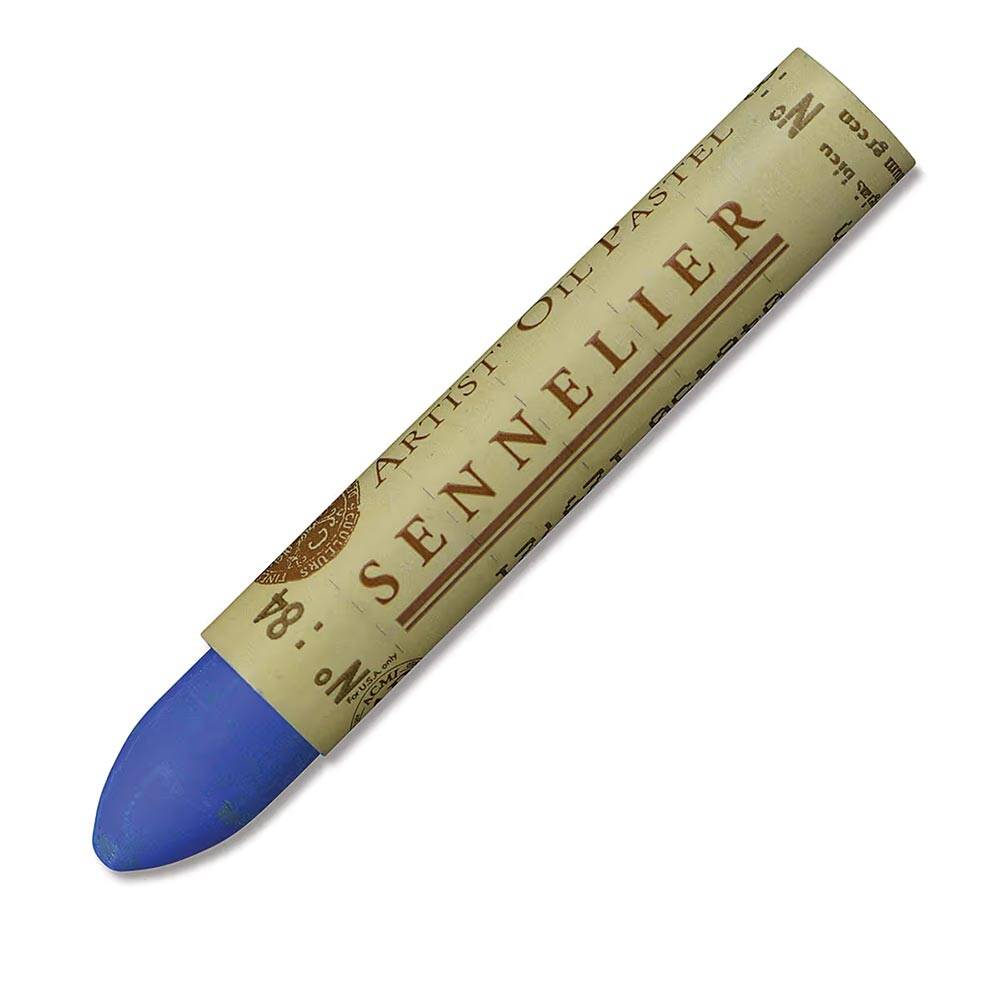 Sennelier Oil Pastel Blue Chromium Green No:084