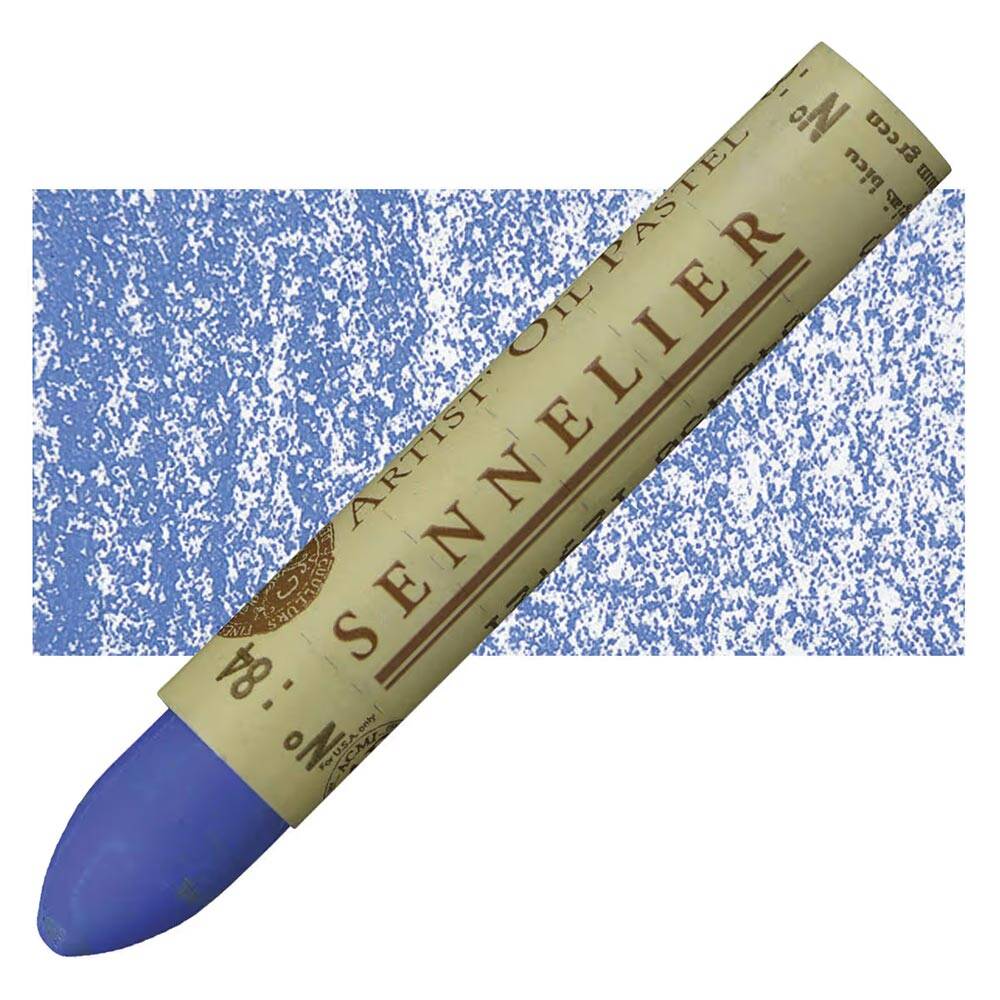 Sennelier Oil Pastel Blue Chromium Green No:084