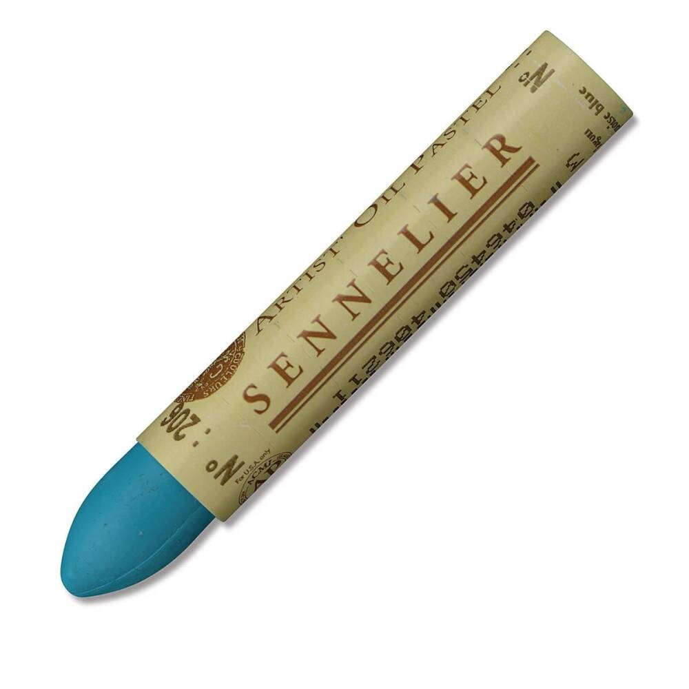 Sennelier Oil Pastel Blue Turquoise No:206