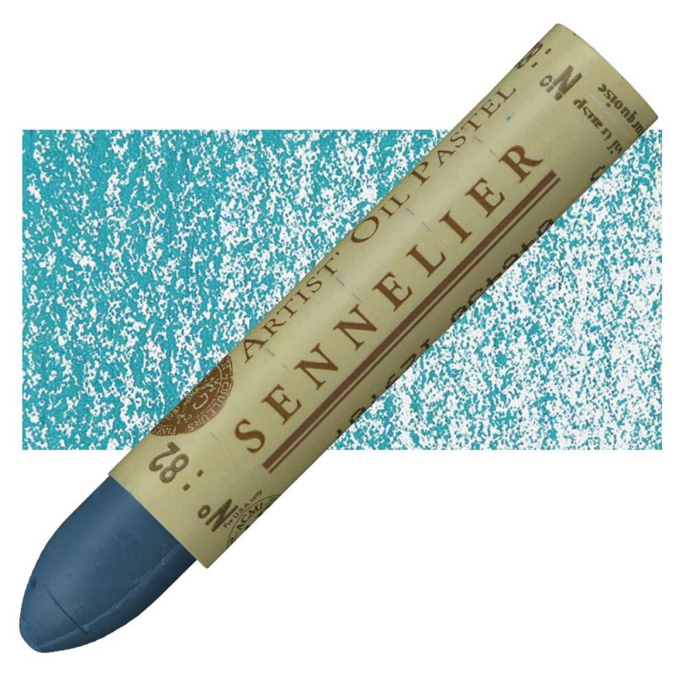 Sennelier Oil Pastel Bright Turquoise No:82