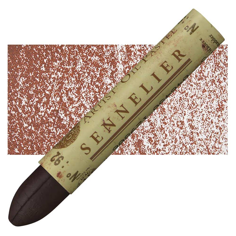 Sennelier Oil Pastel Brown Madder Lake No:092