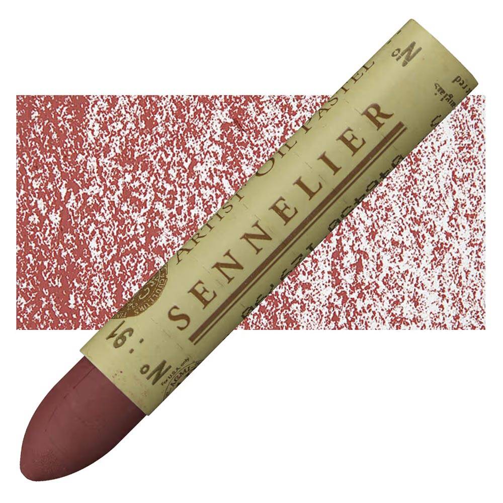 Sennelier Oil Pastel Chrome Red No:091