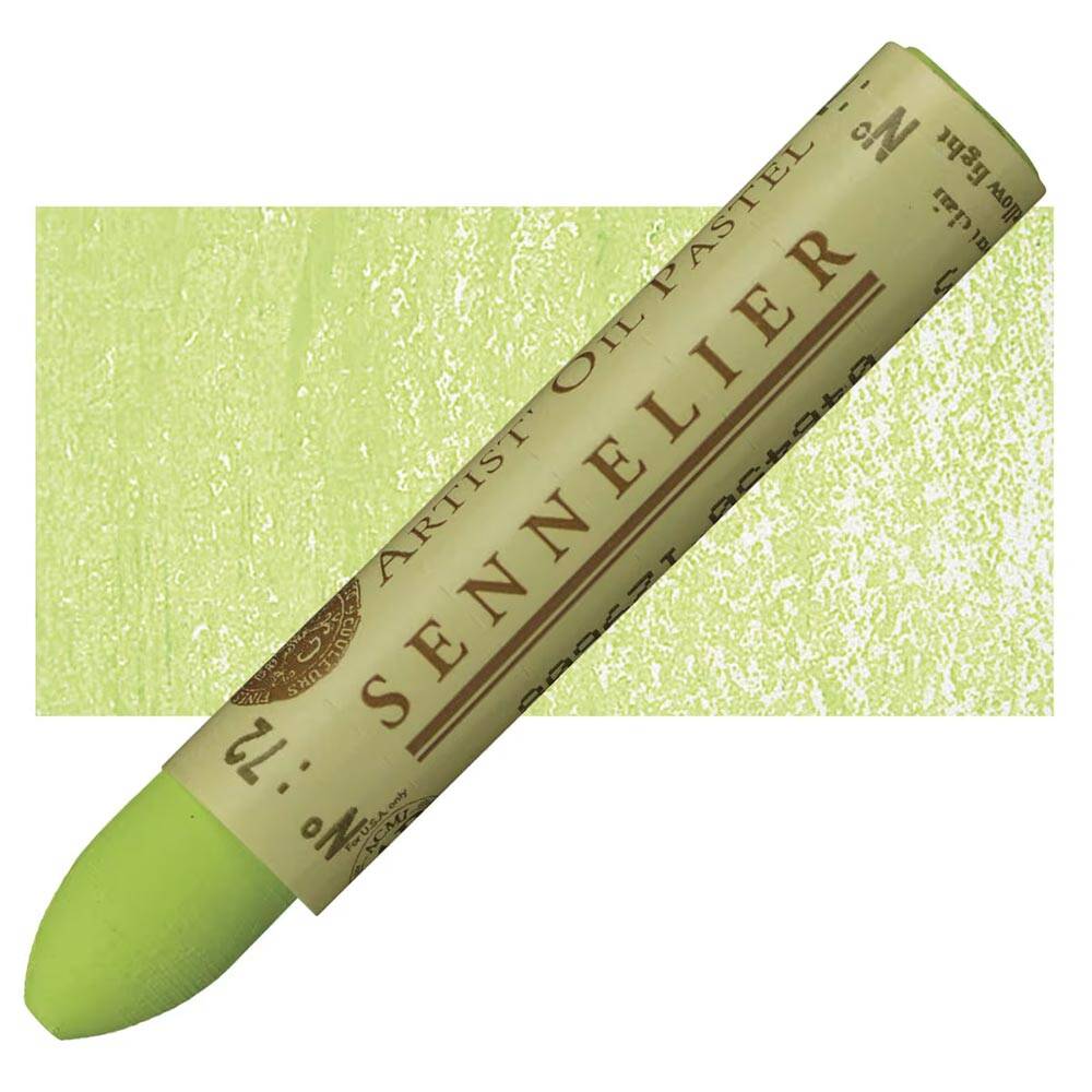 Sennelier Oil Pastel Green Yellow Light No:072