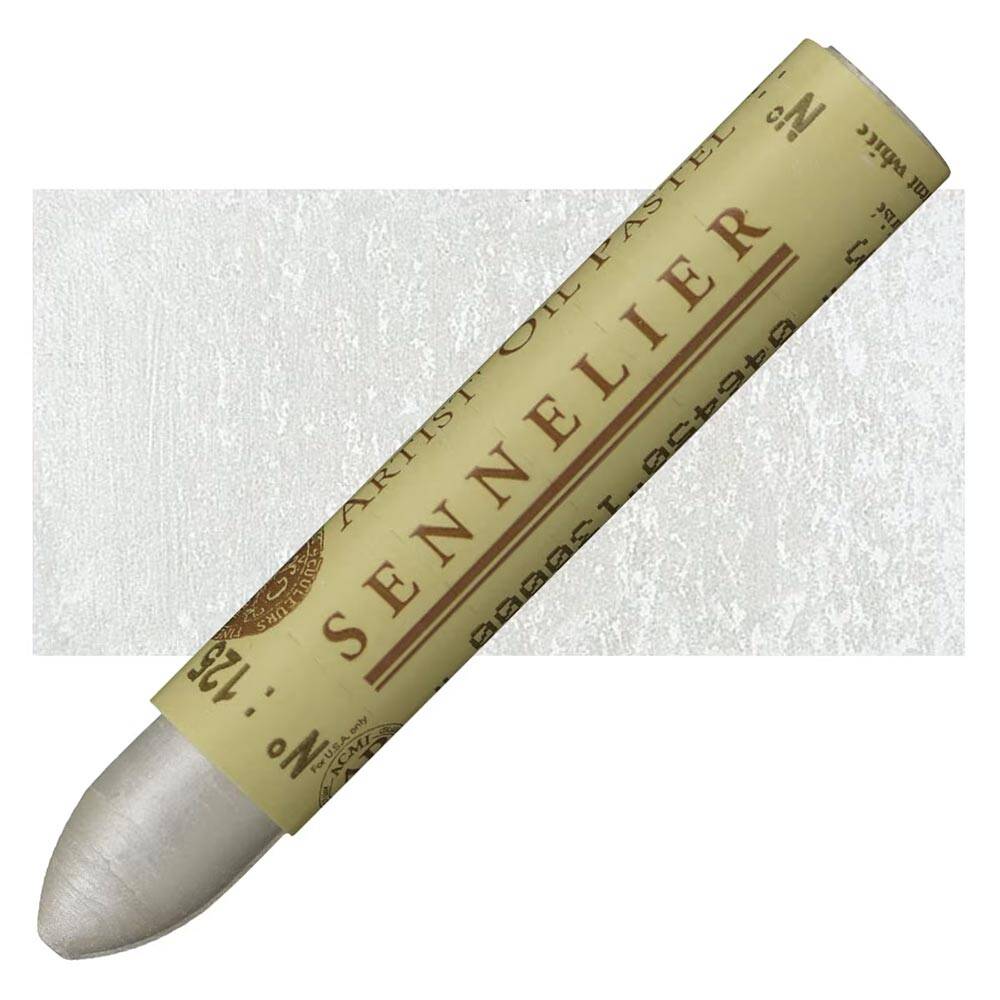 Sennelier Oil Pastel Iridescent White No:125