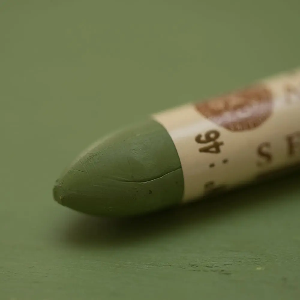 Sennelier Oil Pastel Olive Green No:46