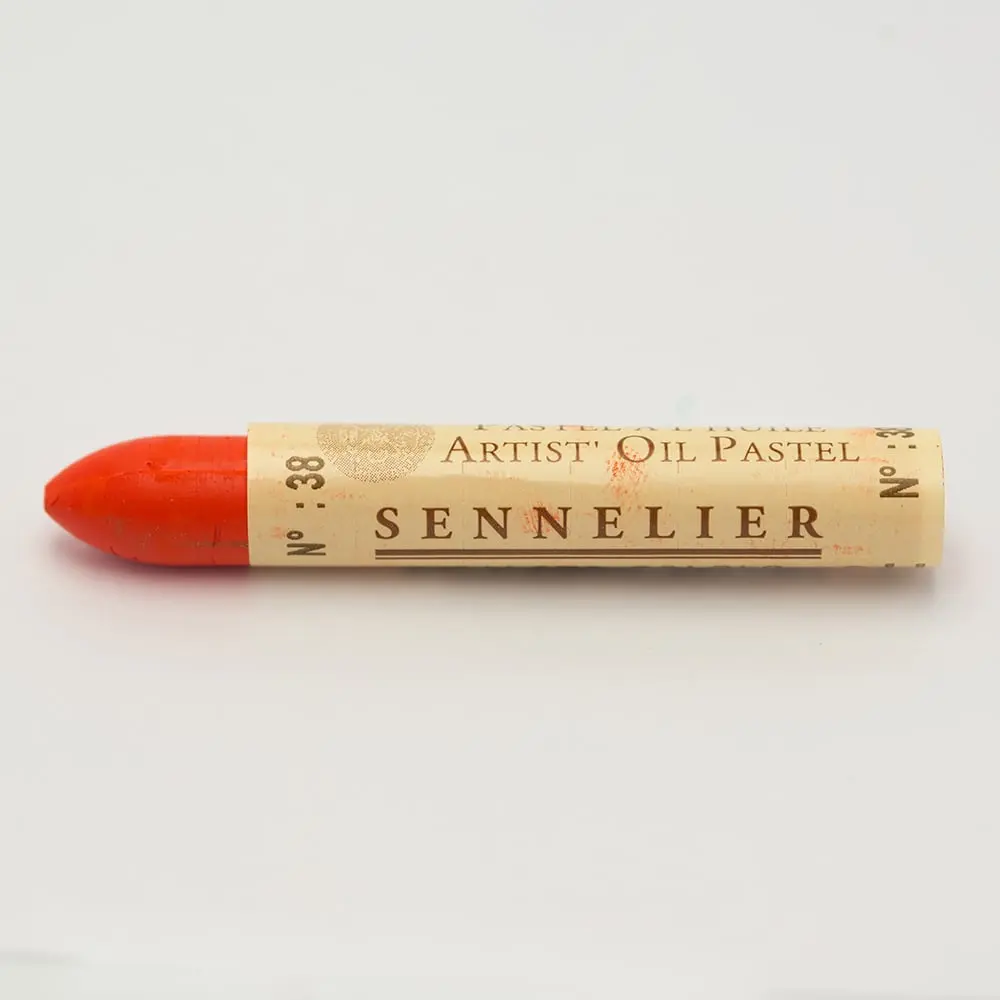 Sennelier Oil Pastel Vermilion No:38
