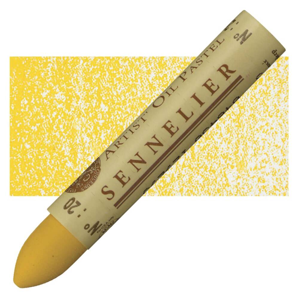 Sennelier Oil Pastel Yellow Deep No:020
