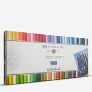 Sennelier Soft Pastel Boya Landscape Set 80 Renk Yarım Boy