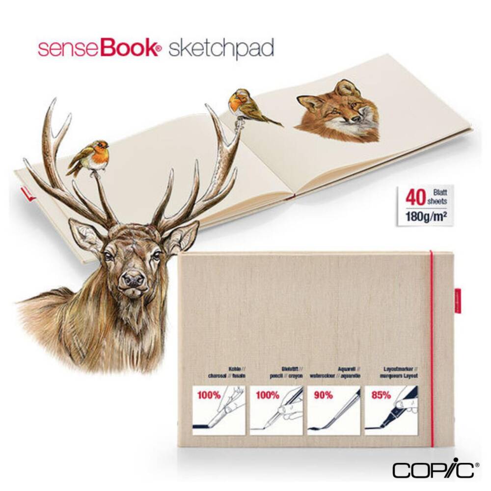 Sense Book Sketch Pad A4 180 gr 40 pages