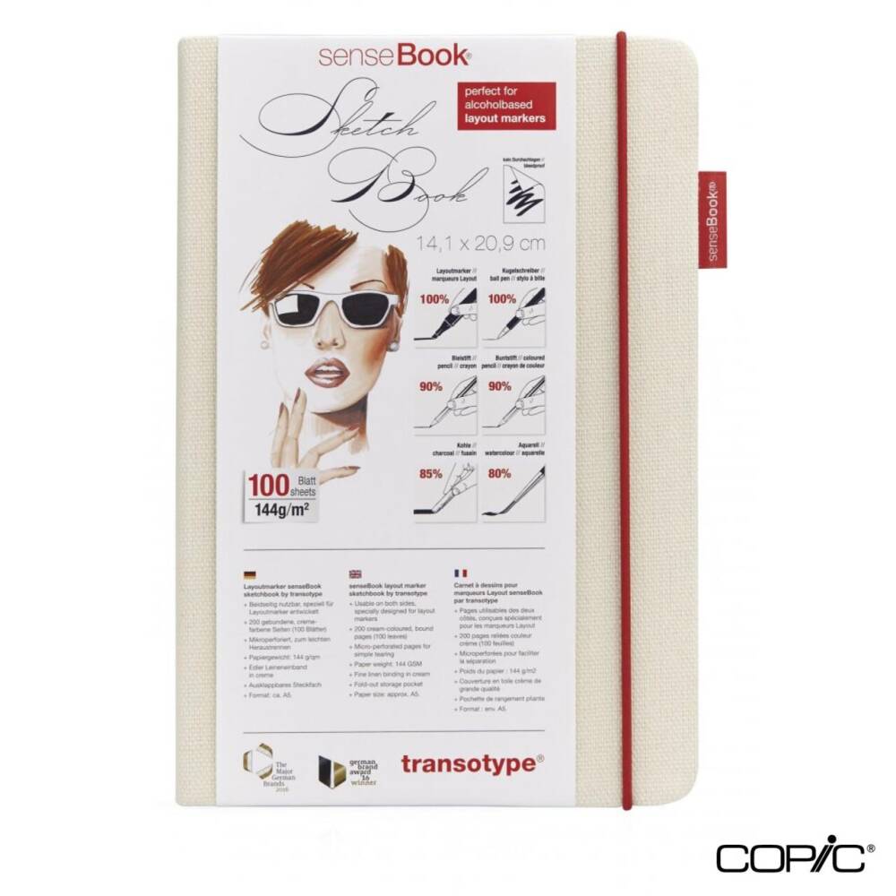 Sense Book Sketch Pad A5 144 g 100 sayfa