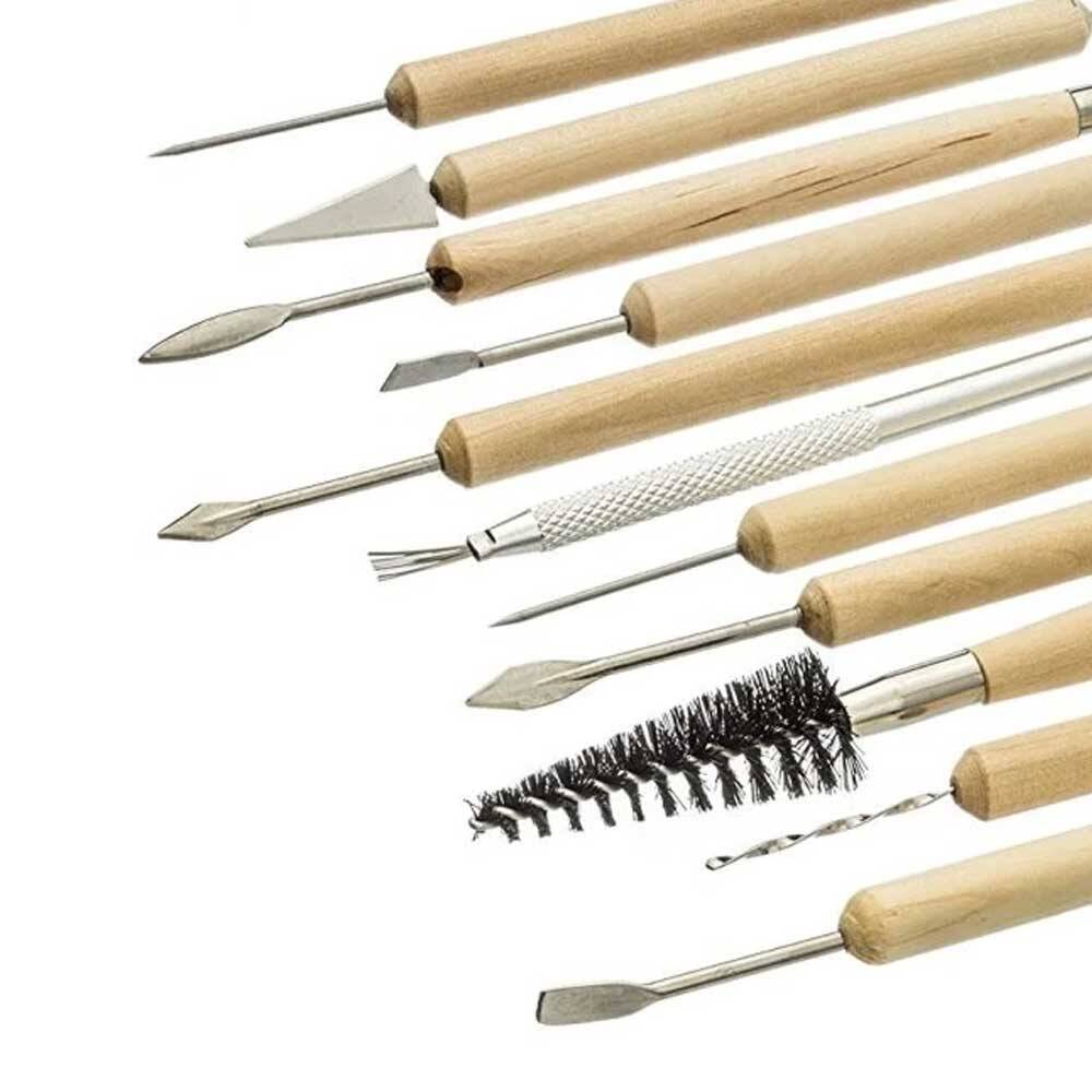 Ceramic Carving and Cleaning Detail Set 11 Pieces