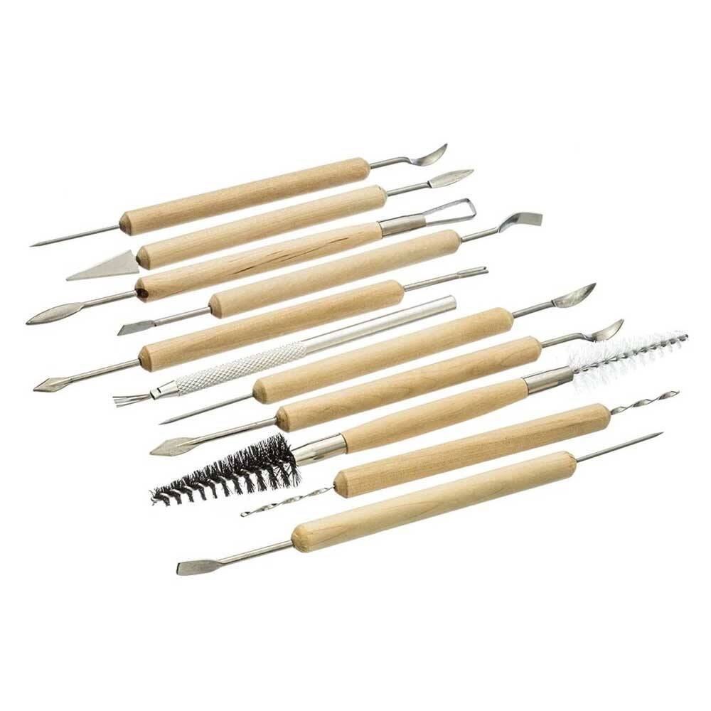 Ceramic Carving and Cleaning Detail Set 11 Pieces