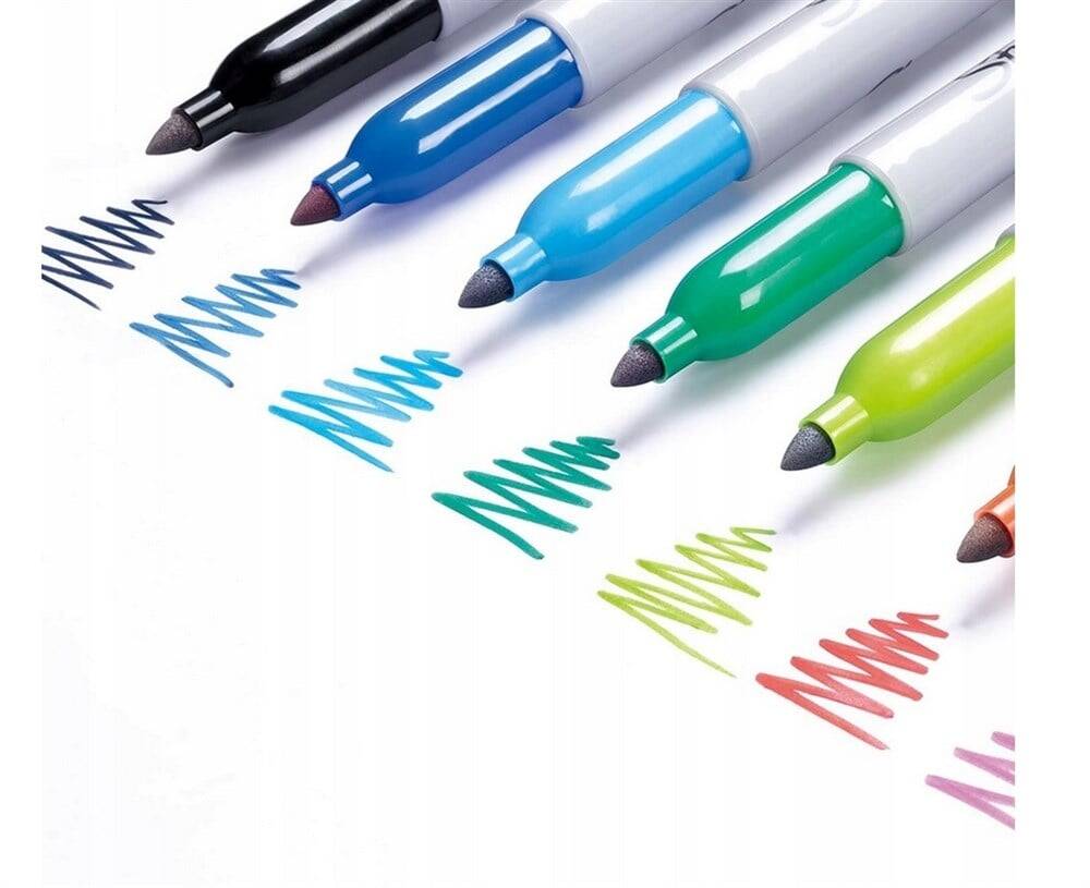 Sharpie 30'lu Fine Permanent Markör Set Karışık Zarf