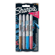 Sharpie Marker Set Metalik Renkler 4'lü Blister