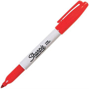 Sharpie Permanent Fine Round Tip Red