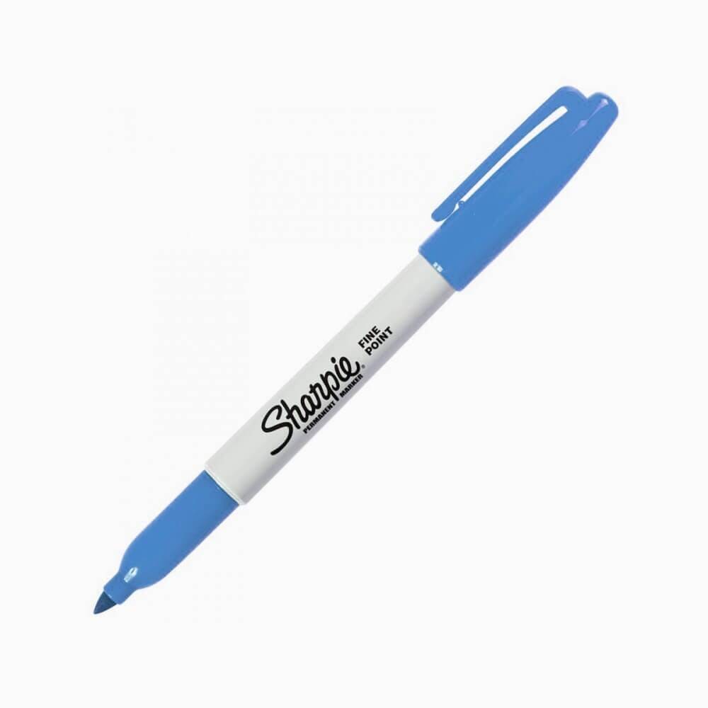 Sharpie Permanent Fine Yuvarlak Uç Turkuaz