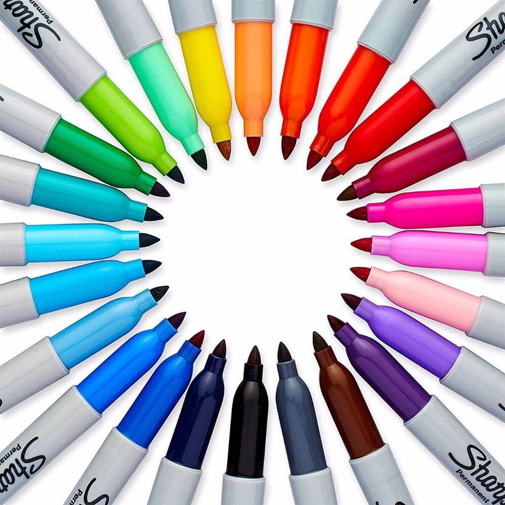 Sharpie Permanent Marker Set Fine 24lü Karışık Renk