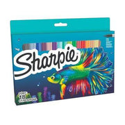 Sharpie Permanent Set Fine 18 Fish