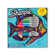 Sharpie Permanent Set Fine 28 Fish