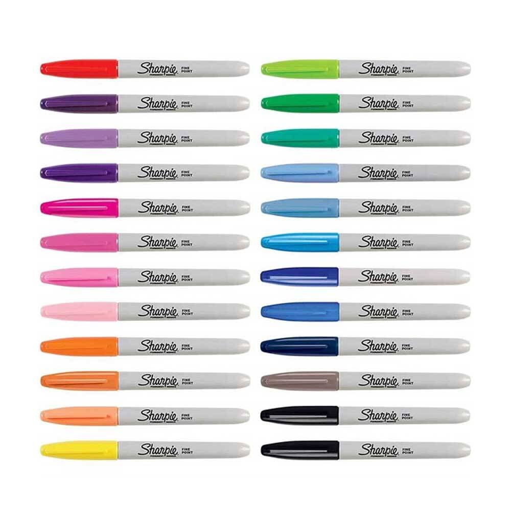 Sharpie Permanent Set Fine 30lu Kertenkele