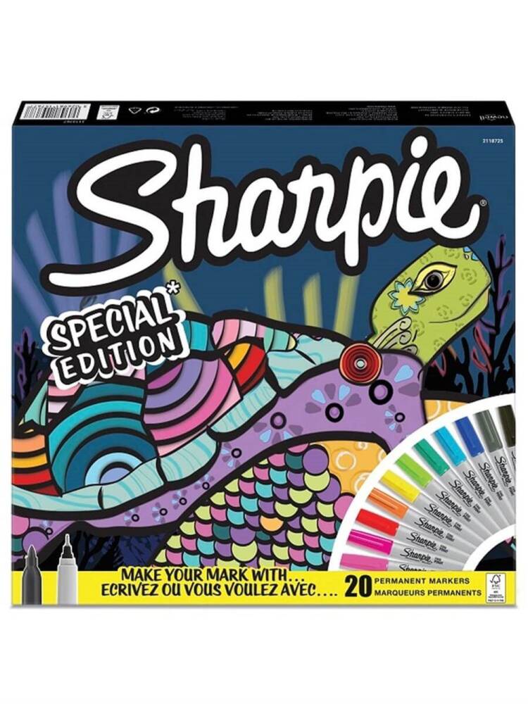 Sharpie Permanent Set Fine20'li Kaplumbağa