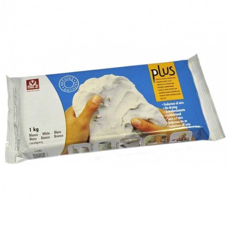 Sio-2 Ceramic Clay Color Plus 1000 gr White