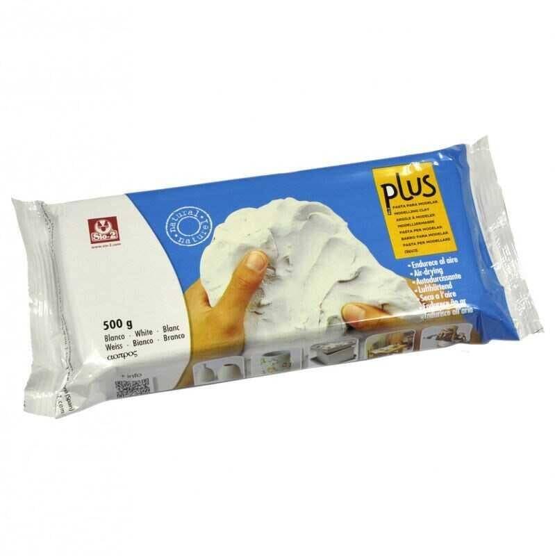 Sio-2 Ceramic Clay Color Plus 500 gr White